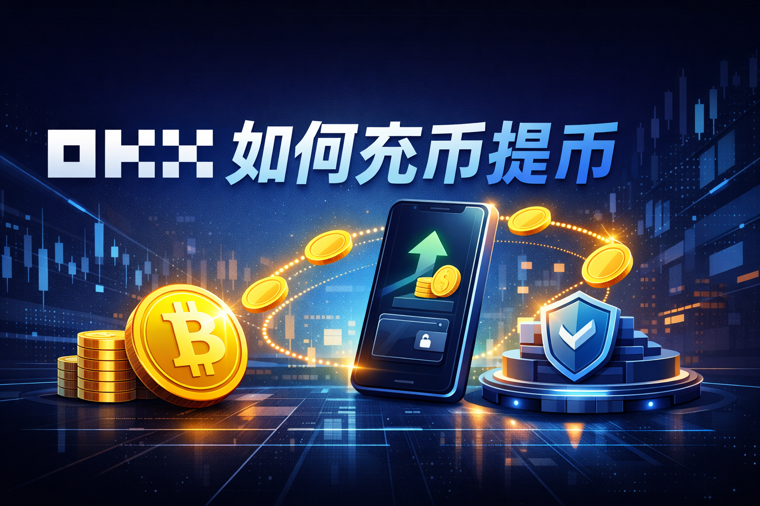 OKX怎么操作充币提币？